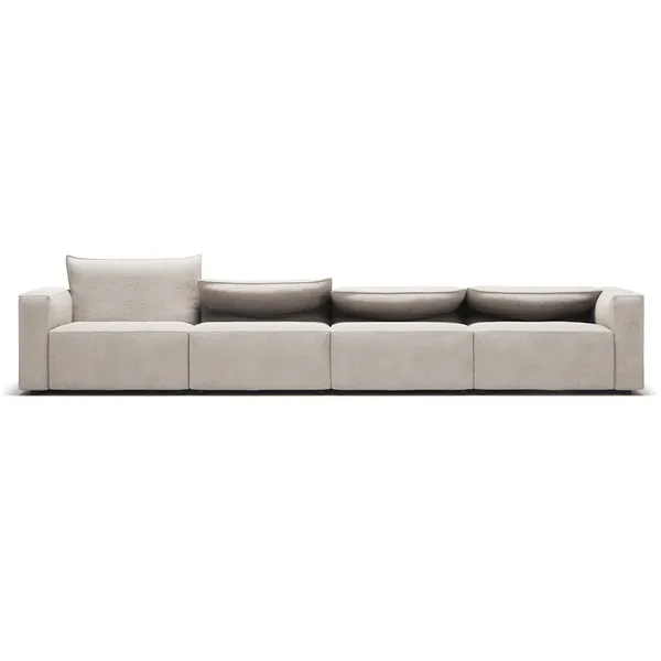 Moore 4-Personers Sofa Plush Beige