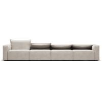 Moore 4-Personers Sofa Plush Beige