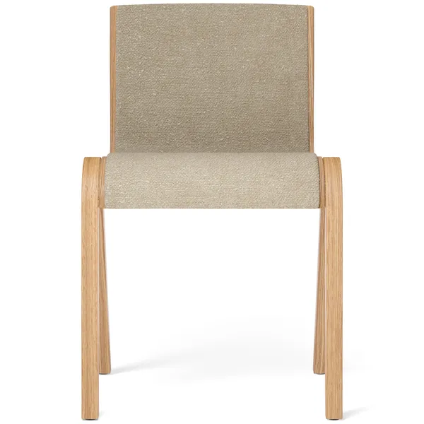 Ready Stol Polstret Front Eik / Bouclé 02