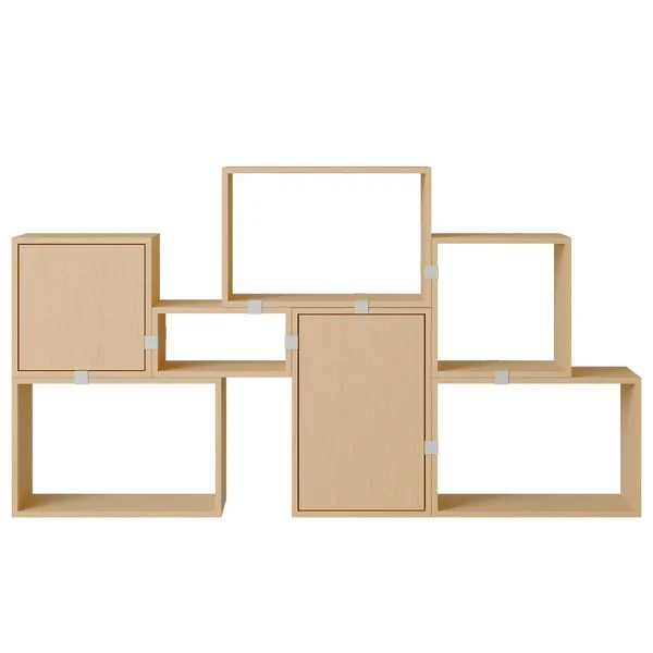 Stacked Configuration 6 Bokhylla Ek