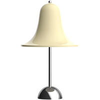 Pantop Bordlampe Bærbar Ø18 Krom / Cream White