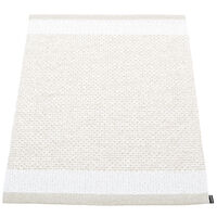 Edit Tæppe Fossil / White / White Metallic 85x260 cm