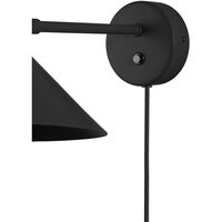 Cannes Vegglampe Svart
