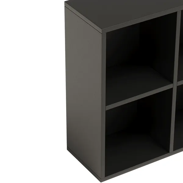 Bloc Väggskåp 62x62 cm Svart