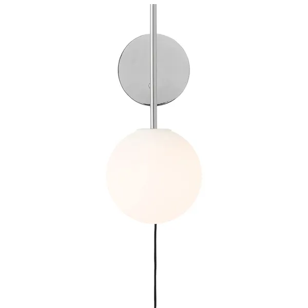 TR Bulb Væglampe Poleret Stål