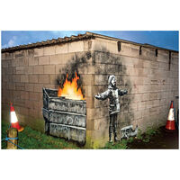 Banksy – You are an acceptable level of threat Bok
