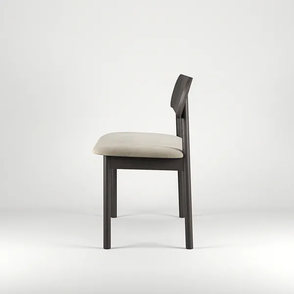 Elephant Bänk Smoked Oak / Beige Velvet