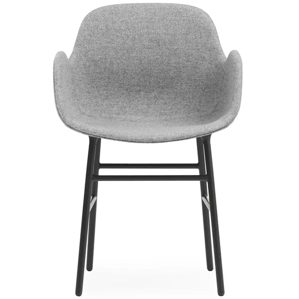 Form Armstol Ultra Leather 41599 / Sort Stål