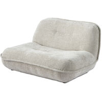Puff Love Seat Ecru