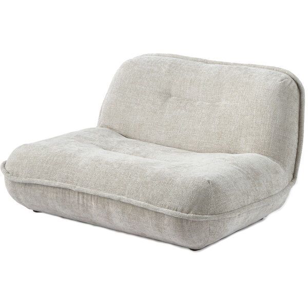 Puff Love Seat Ecru