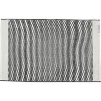 GRID Badematte 50x80 cm Sort/Off-white