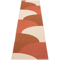 Hill Teppe 70x270 cm Brick / Rust / Cream