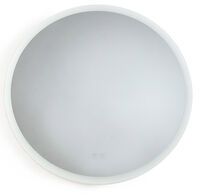 IO Vægspejl Med LED-lys Ø60 cm