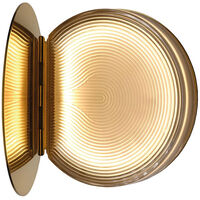 Poudrier Vegglampe Messing
