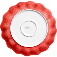 Oyster Skål 24 cm Rød