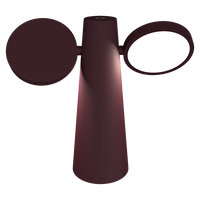Oto Portabel Lampe Black Cherry