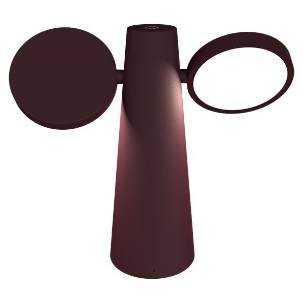 Oto Portabel Lampe Black Cherry