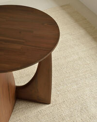 Geometric Sidobord Teak