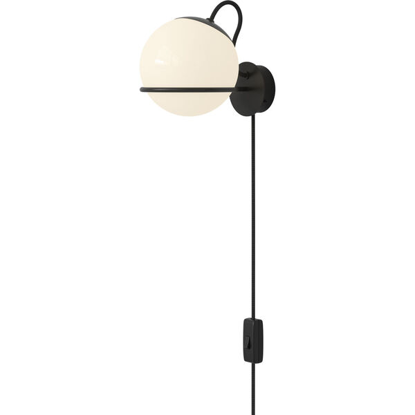 237/1 Vegglampe Sort