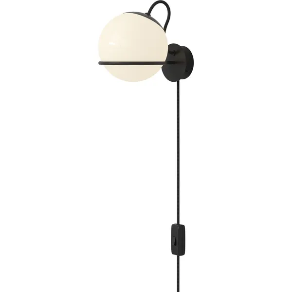 237/1 Vegglampe Sort