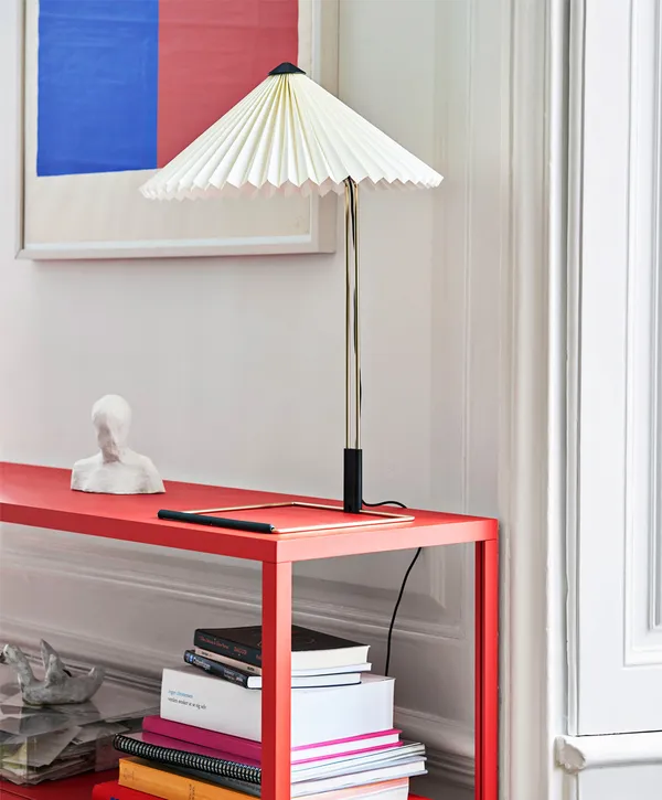 Matin Bordslampa 380 mm Pure White