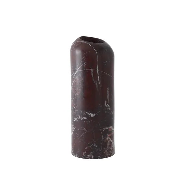 Boulder Vas 30 cm Röd