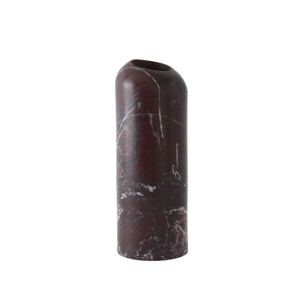 Boulder Vase 30 cm Rød
