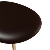 Slab Ottoman Naturlig / Choko Leather
