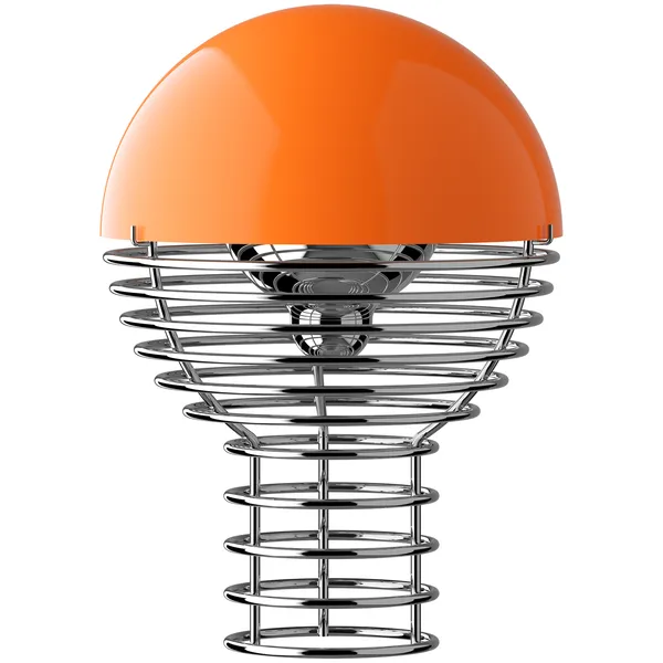 Wire Bordlampe Bærbar Ø18 Orange