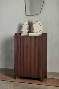 Sill Cupboard - Low - Dark Stained Oak