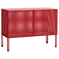 Perforated Skab Lille Vinrødt