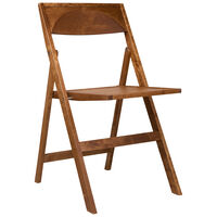 Folding Flat Stol Warm Brown