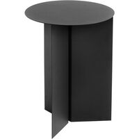 Slit Bord Stål Ø35 cm Vit