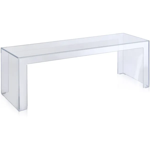 Invisible Side Bord 40x40cm Kristal