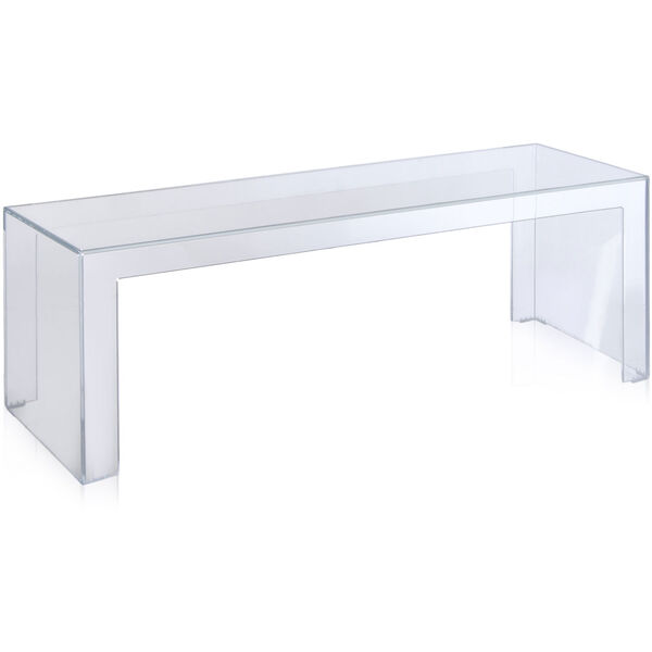 Invisible Side Bord 40x40cm Kristal