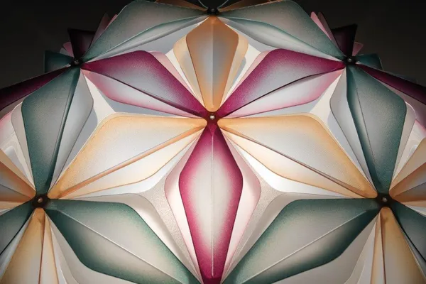 La Vie Vegg-/Taklampe 50 cm Multigreen