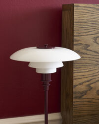 PH 3/2 Bordslampa Glossy Burgundy