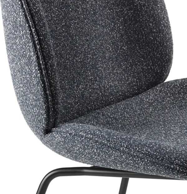 Beetle Stol Betrukket / Konisk Fod Around Bouclé 023