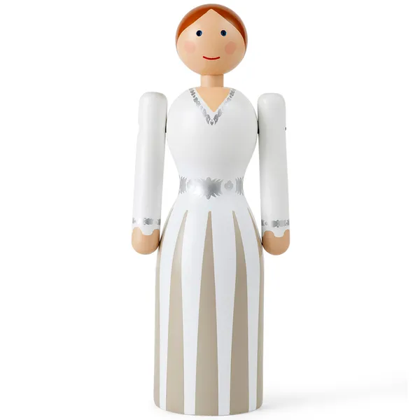 Bride Trefigur Hvit