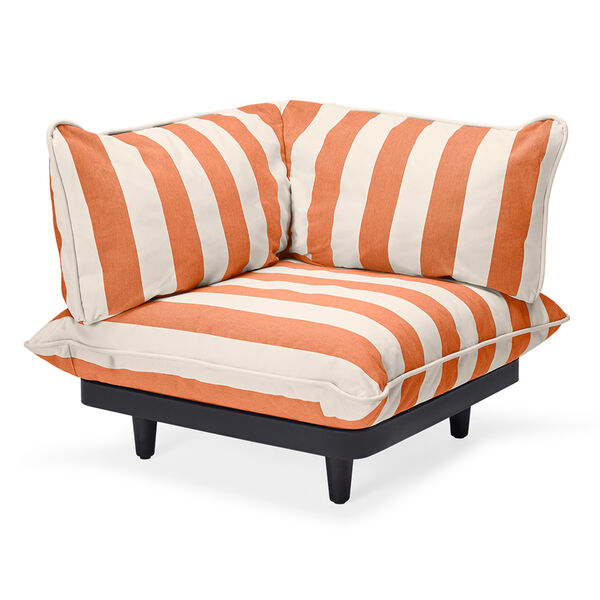 Paletti Höger hörnmodul Orange / Creme