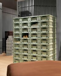 Colour Crate Medium Opbevaring Mint