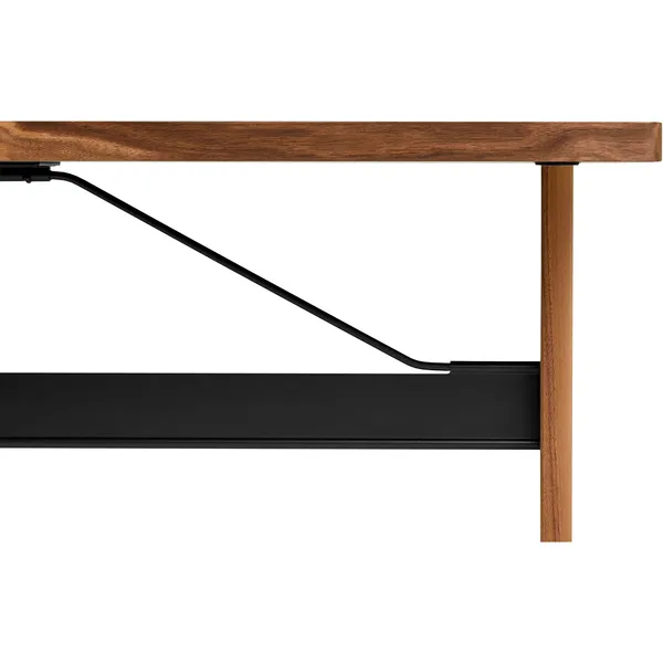 Passerelle Skrivbord 140x65 cm Lackad Valnöt