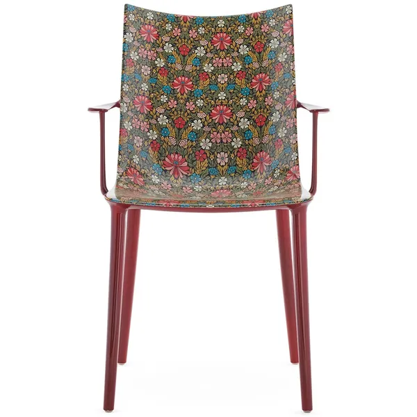 H.H.H. Stol Graphic Impression Burgundy / Lacquer