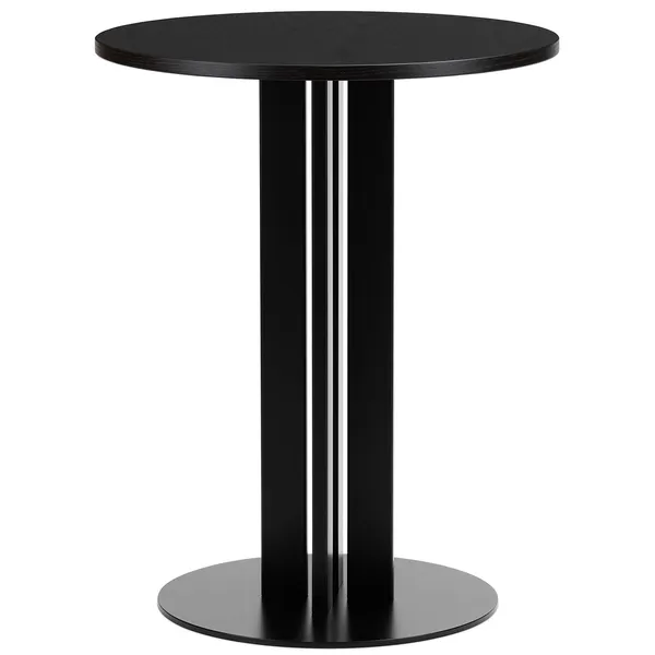 Scala Café Table H75 Ø60 cm Oak Cafébord Fremstillet af marmor 60 cm Sort