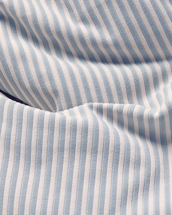 Original slim Terry Bean Bag Blizzard Blue Creme