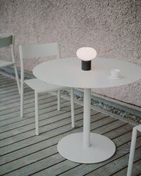May Bistrobord Ø90 cm Lysegråt