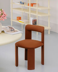 Amia Dining Chair Dedar Queneau Cacao 03