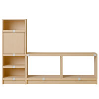 Stacked Configuration 1 Møbler til hallen Eik