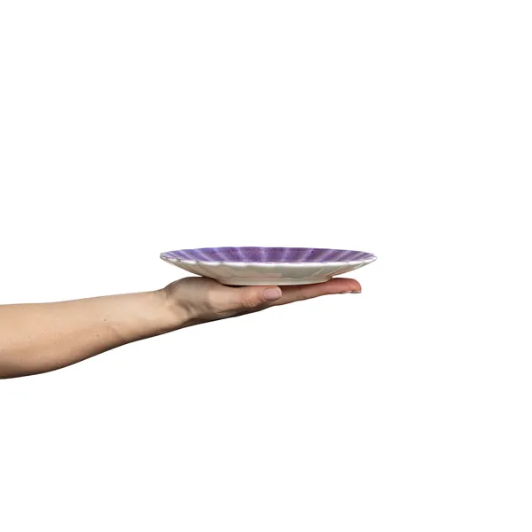 Oyster Lautanen Violetti 20 cm
