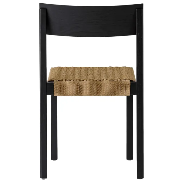 Mauro Stol Sort Eg / Paper Cord